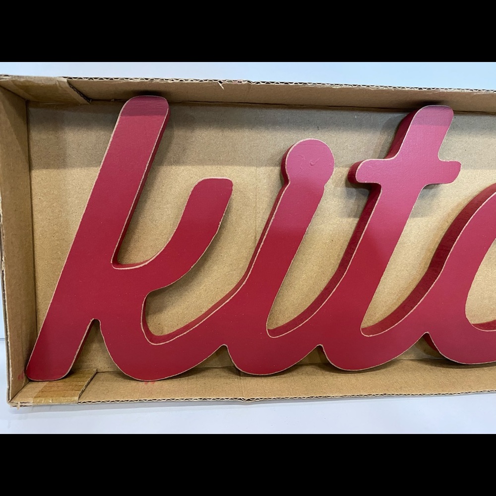 Brand New Distressed Kitchen Sign